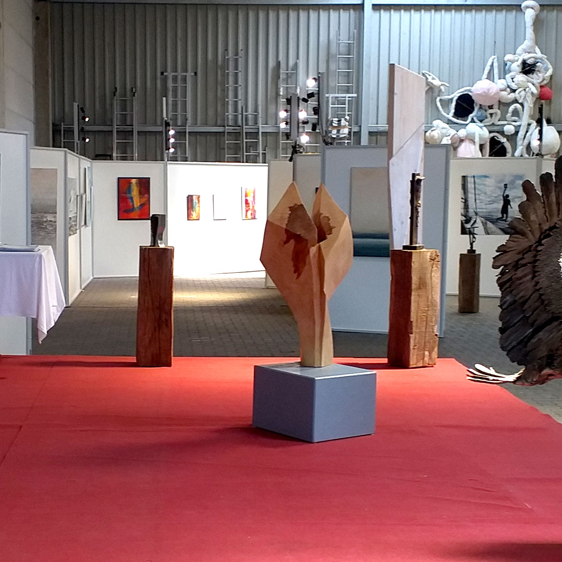Impression Ausstellung Kunst in der Halle 2023, Eckernförde